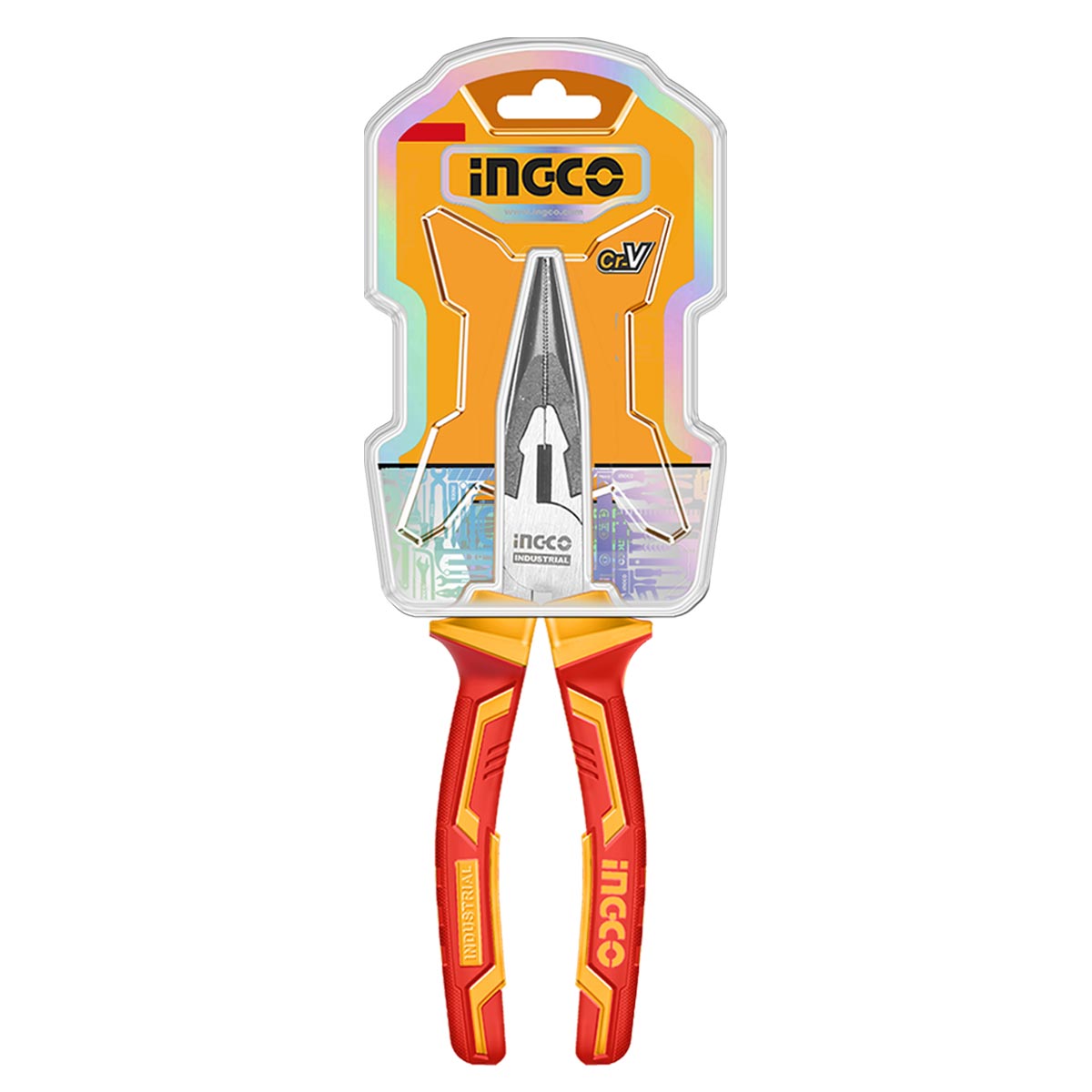 HILNP28168 - PINCE A LONG BEC ISOLEE 6''''/160MM INGCO Maroc