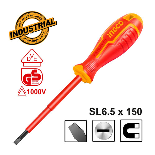 HISD816150 - TOURNEVIS ISOLE SL 6.5×150 INGCO Maroc