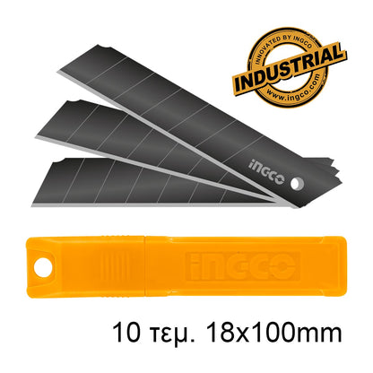 HKNCB181 - BOITE DE 10 LAME CUTTER 18MM INGCO Maroc