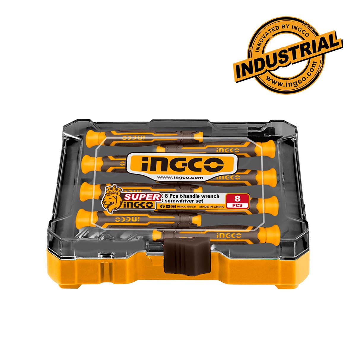 HKSD0818 - SET DE 8 TOURNEVIS A PRECISION INGCO Maroc