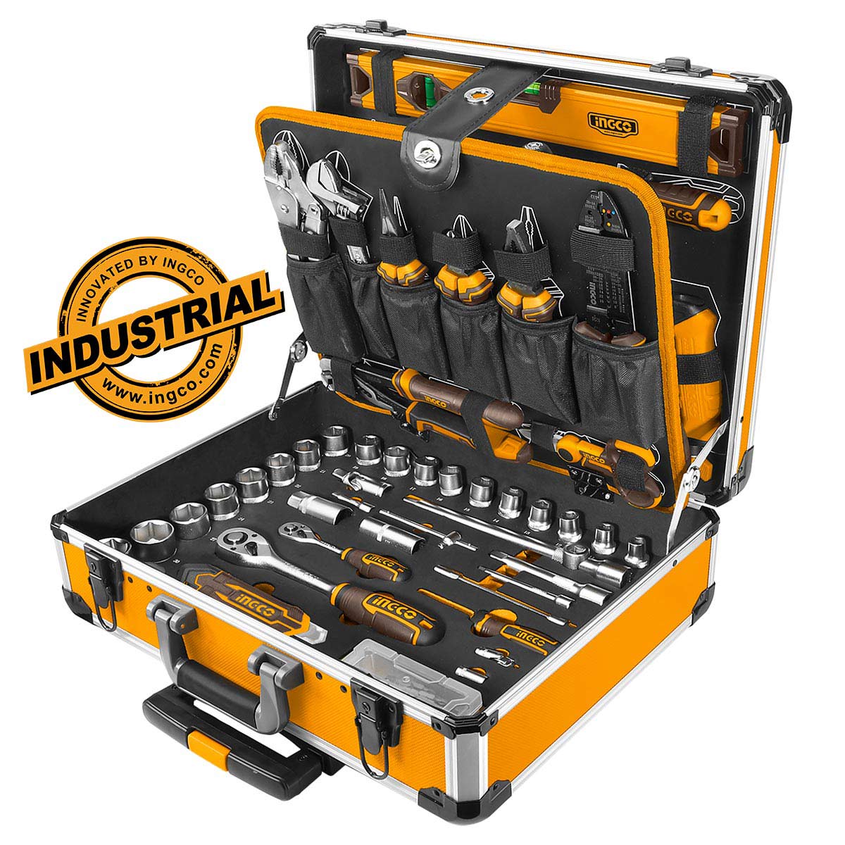 HKTHP21471 - VALISE D'OUTILS A MAIN 147PCS INGCO Maroc