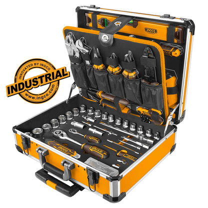 HKTHP21471 - VALISE D'OUTILS A MAIN 147PCS INGCO Maroc