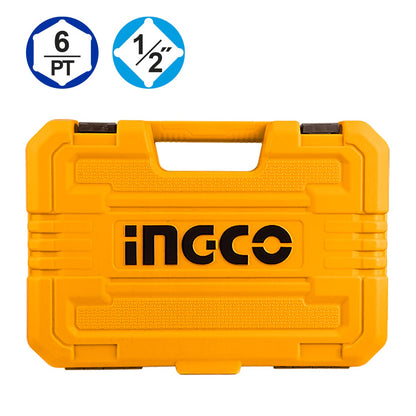HKTS12201 - SET DE DOUILLES 1/2 12PCS INGCO Maroc