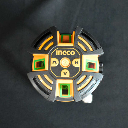 HLL305205 - NIVEAU LASER 5 LIGNES VERT 30M INGCO Maroc