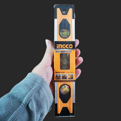 HMSL01030 - MINI NIVEAU A BULLE AVEC 3 FIOLES 225MM INGCO Maroc