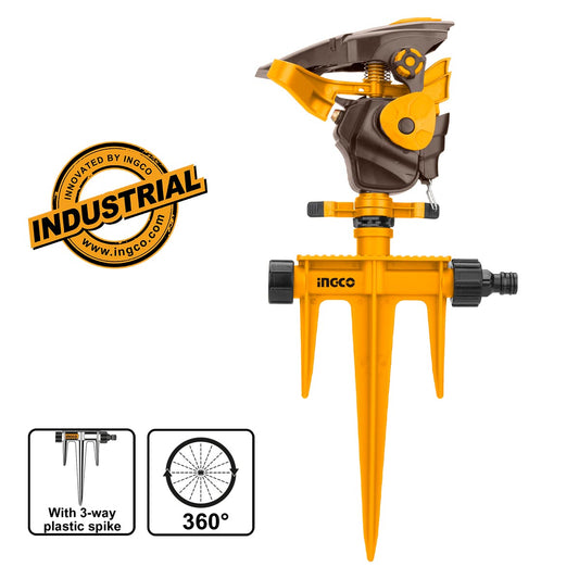 HPS13601 - ARROSEUR AUTOMATIQUE EN PLASTIQUE 360° INGCO Maroc