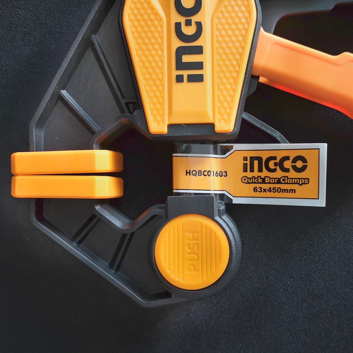 HQBC01603 - SERRE-JOINTS RAPIDE UNE MAIN 63X450MM INGCO Maroc