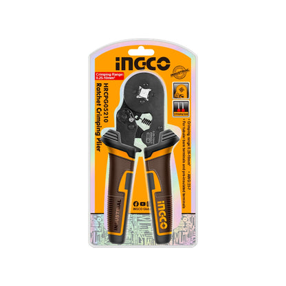 HRCPG05210 - PINCE A SERTIR LES COSSES A CLIQUET 6'' INGCO Maroc