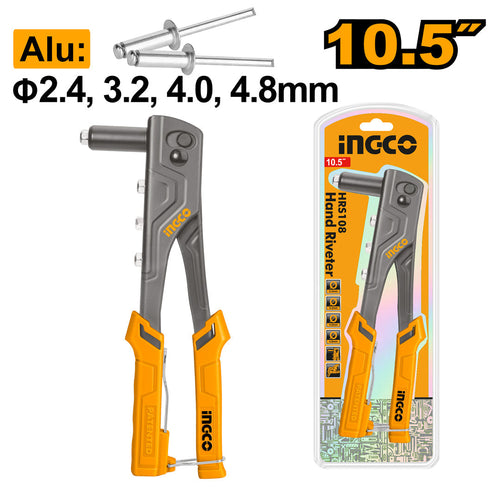 INGCO PINCE A RIVETER 2.4MM, 3.2MM,4MM,4.8MM [HRS108]