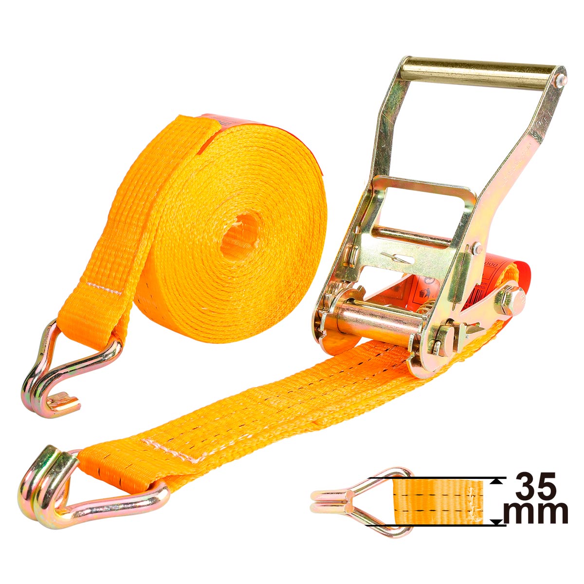 HRSP2101 - SANGLES A CLIQUET 10 METRES 2 TONNES INGCO Maroc