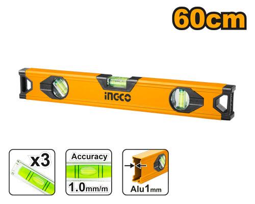 HSL18060 - NIVEAU ALUMINIUM 60 CM INGCO Maroc