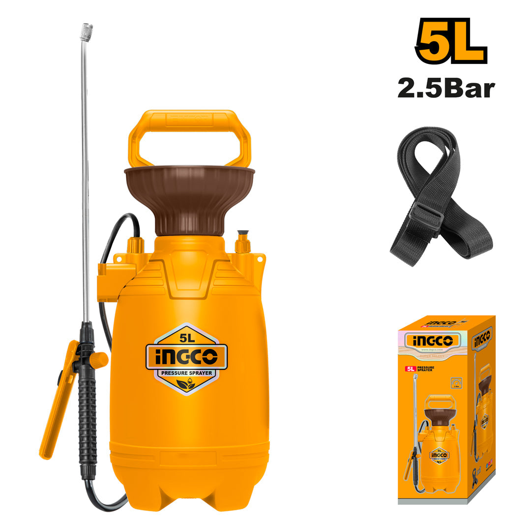 INGCO PULVERISATEUR A PRESSION 5L [HSPP30502]