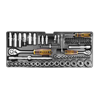 HTCS221321 - BOITE A OUTILS 3 TIROIRS 132PCS NR INGCO Maroc