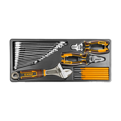 HTCS221321 - BOITE A OUTILS 3 TIROIRS 132PCS NR INGCO Maroc