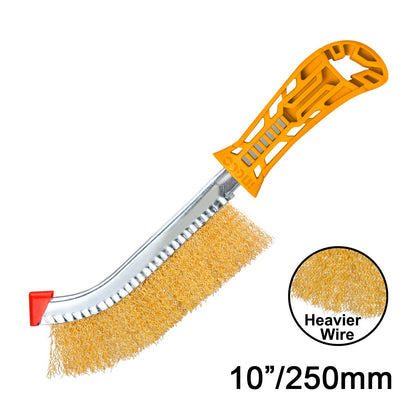 HWB02250 - BROSSE A FILS METALLIQUES AVEC MANCHE INGCO Maroc