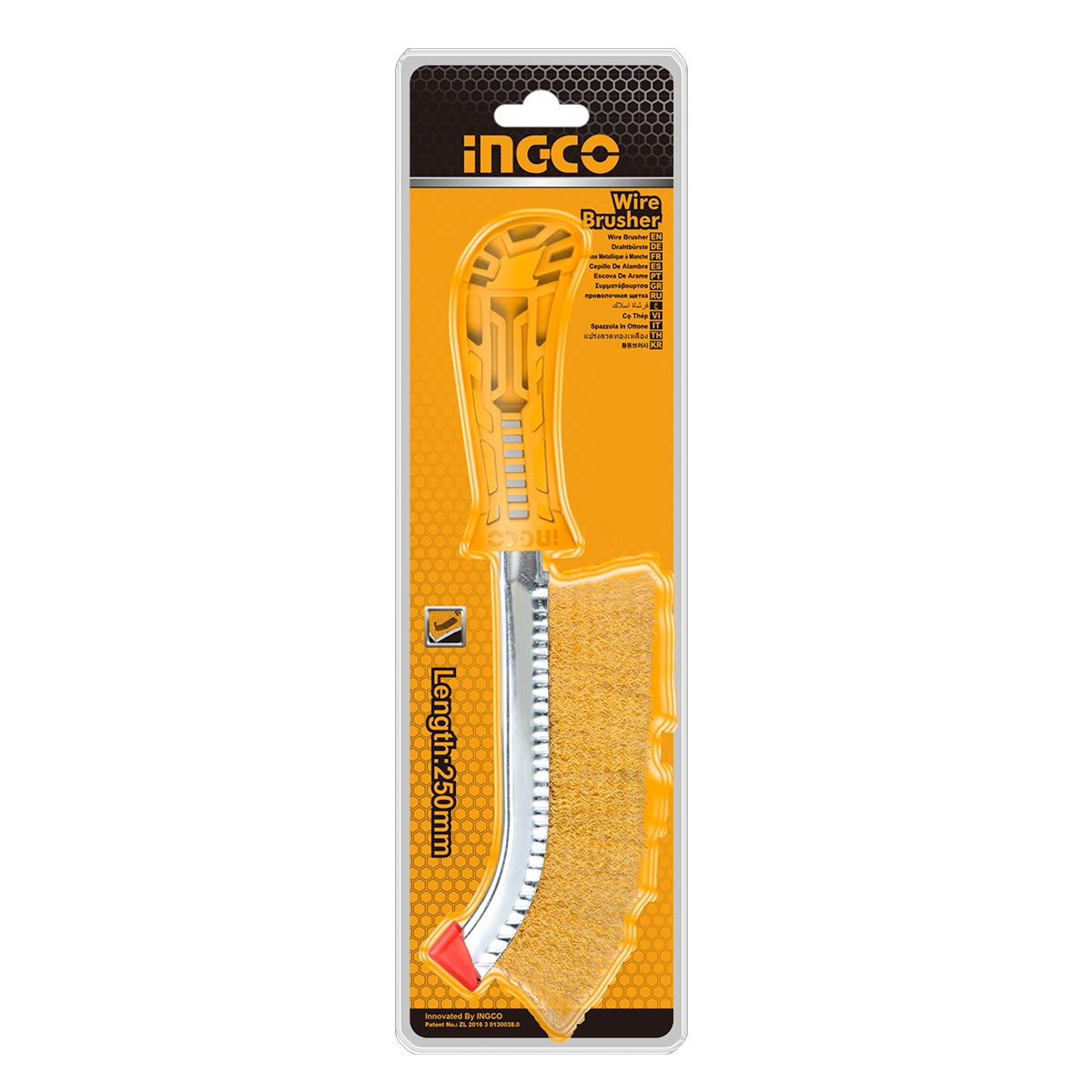 HWB02250 - BROSSE A FILS METALLIQUES AVEC MANCHE INGCO Maroc