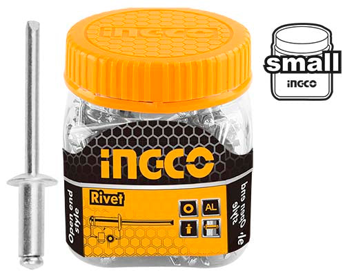 INGCO RIVET 3.2X8MM BOITE DE 300 PIECES [HWRT3200811]