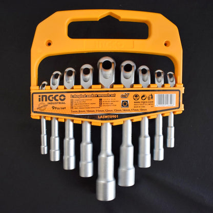 LASWT0901 - CLES COUDEES 7MM A 19MM INGCO INGCO Maroc
