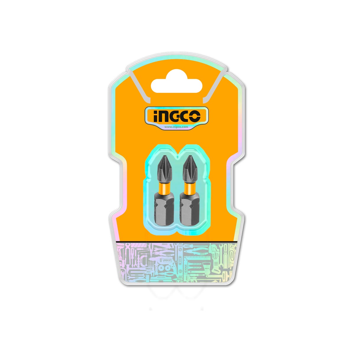 SDBIM71PH225 - JEU DE 2 EMBOUTS S2 PH2 25MM INGCO Maroc