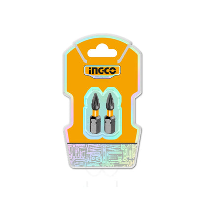 INGCO JEU DE 2 EMBOUTS  DE TOURNEVIS PZ2X25MM INGCO AU MAROC [SDBIM71PZ225]