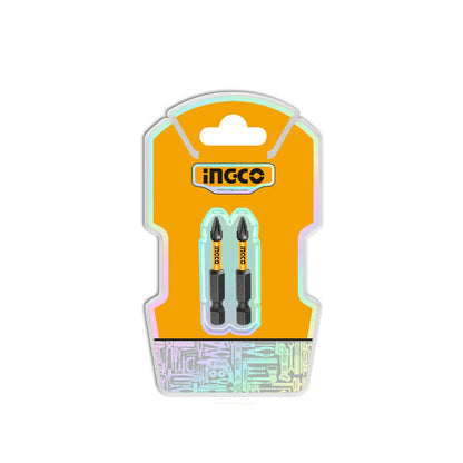 INGCO JEU DE 2 EMBOUTS PZ 2X50MM INGCO AU MAROC [SDBIM71PZ250]