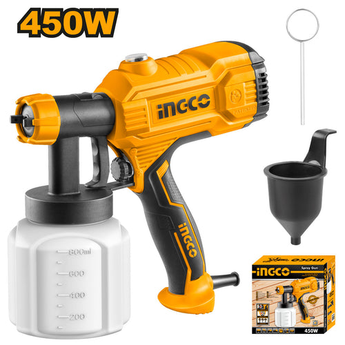INGCO PISTOLET A PEINTURE 450W [SPG3508]