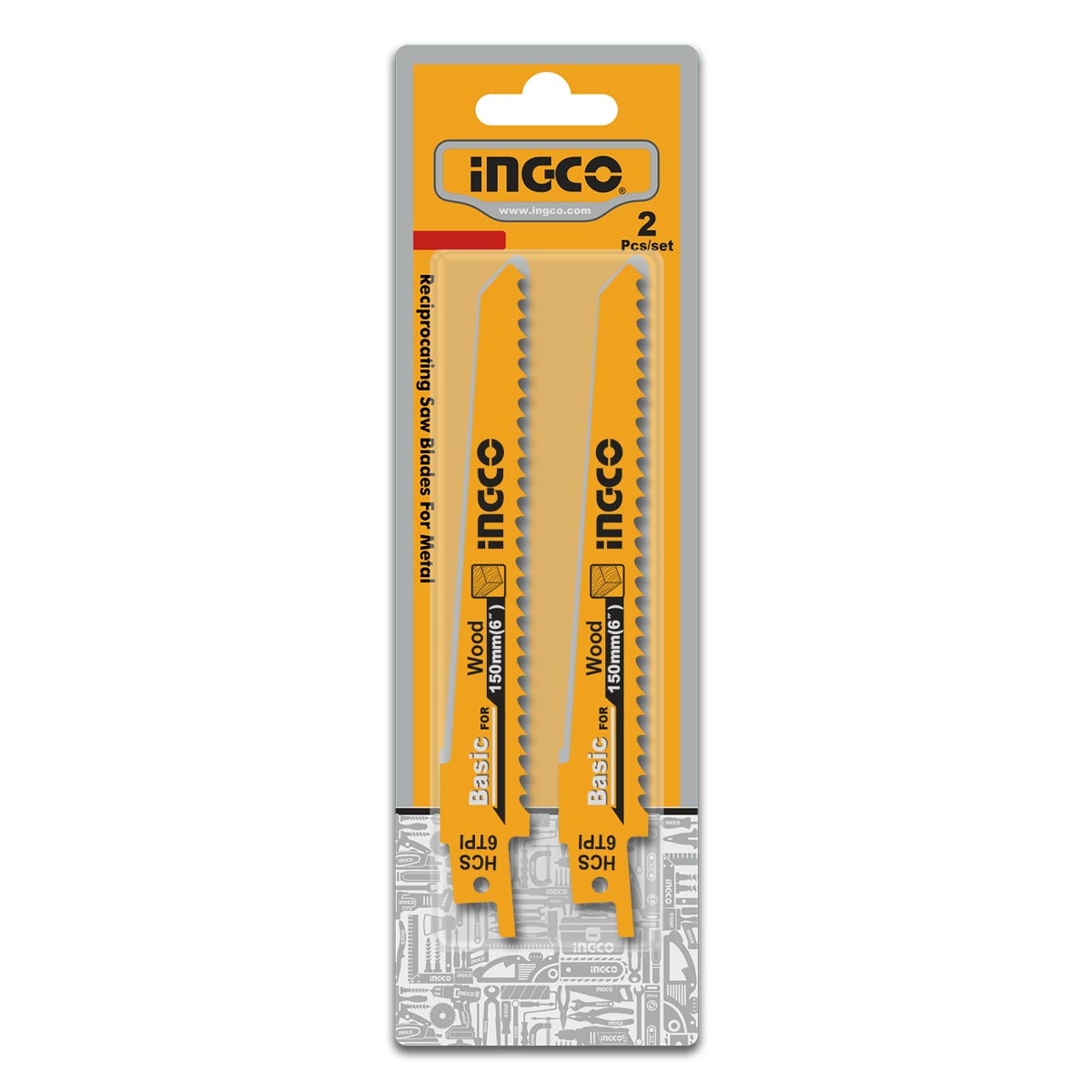 SSB644D - LAMES SCIE SABRE POUR BOIS 2PCS INGCO Maroc