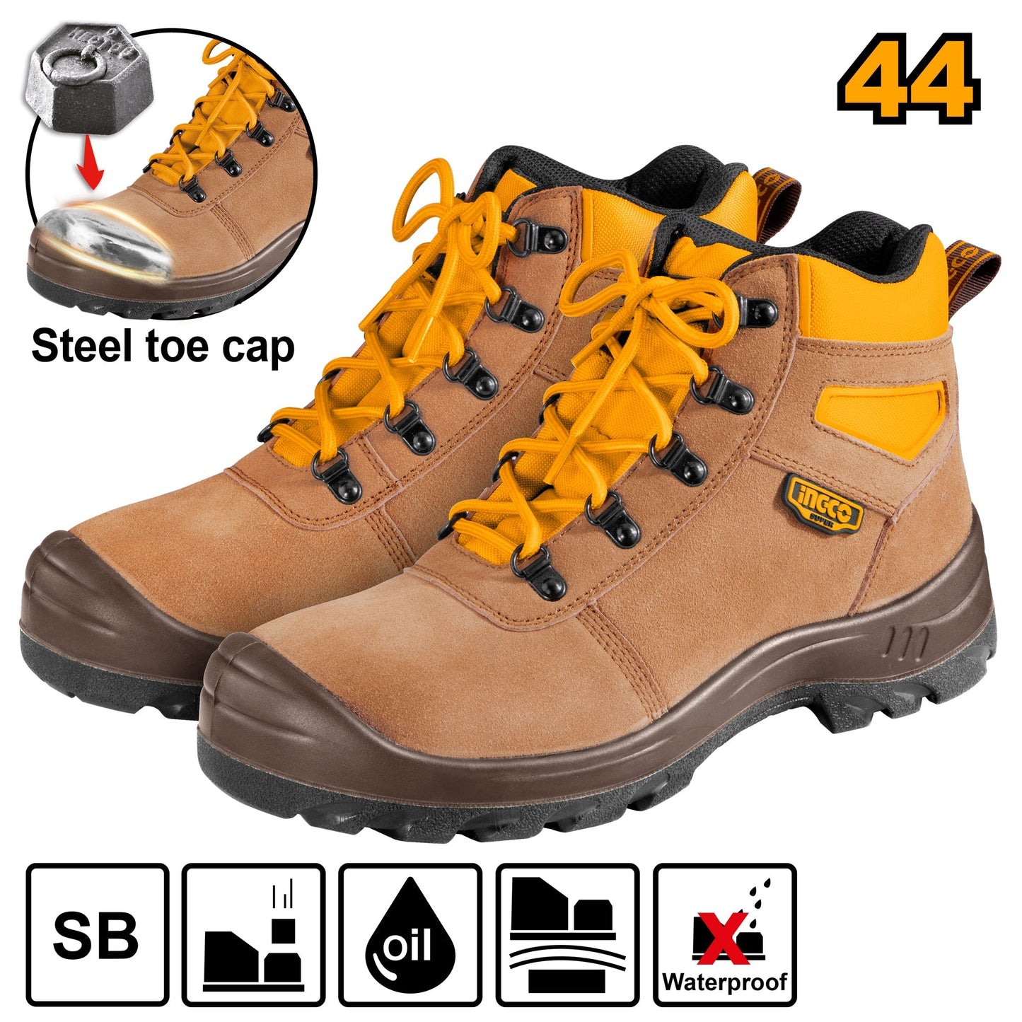 INGCO CHAUSSURES TAILLE 44 [SSH02SB.44]