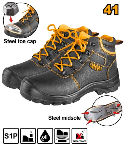 SSH04S1P.41 - CHAUSSURES SÉCURITÉ S1P TAILLE 41 INGCO Maroc