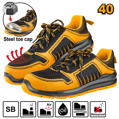SSH81SB.40 - CHAUSSURES DE SECURITE TYPE BASKET TAILLE 40 INGCO Maroc