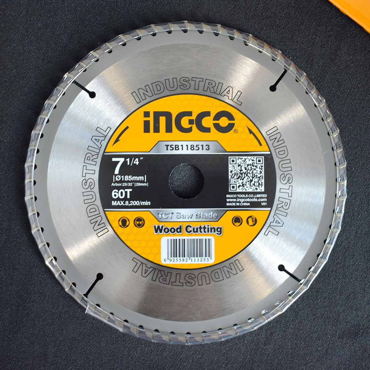 TSB118513 - DISQUE ALU 185MM 60 DENTS INGCO Maroc