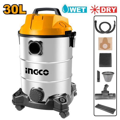 VC13301 - ASPIRATEUR PROFESSIONNEL 1300W 30L INGCO Maroc