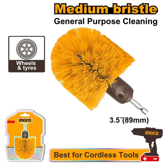 INGCO BROSSE DE NETTOYAGE 360Â° POUR VISSEUSE A POILS SOU [WCBM1360]