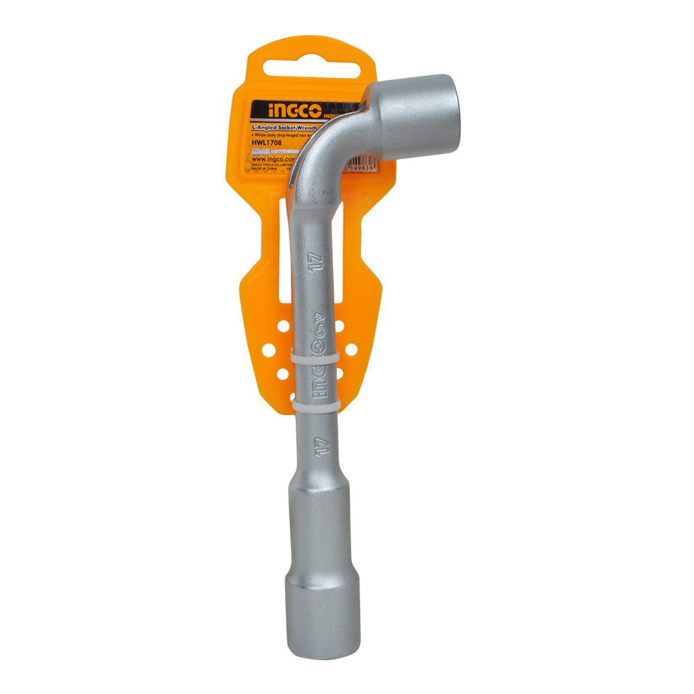 INGCO CLE A DOUILLE COUDEE EN L 17MM [HWL1708]