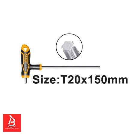 INGCO CLE TORX A POIGNEE EN T 20X100MM [HHK15T201001]