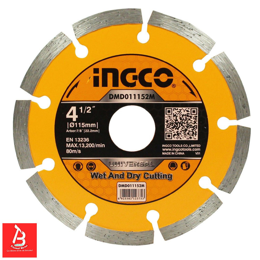 INGCO DISQUE DIAMAND 115MM [DMD011152M]