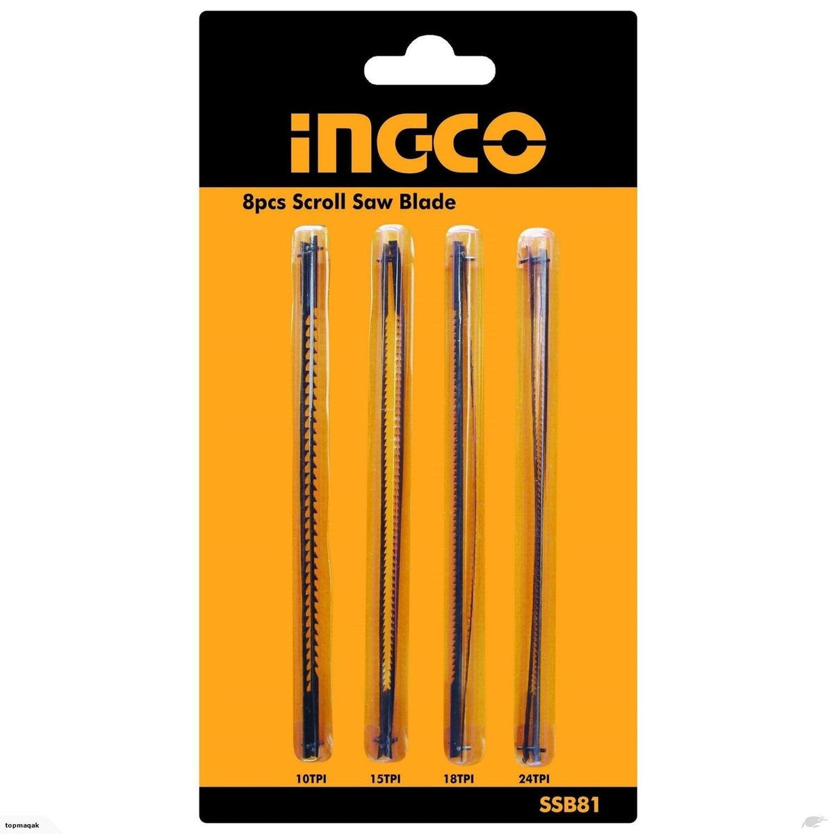 JEU DE 8 LAMES POUR SCIE A CHANTOURNER 85W SS852 - [SSB81]