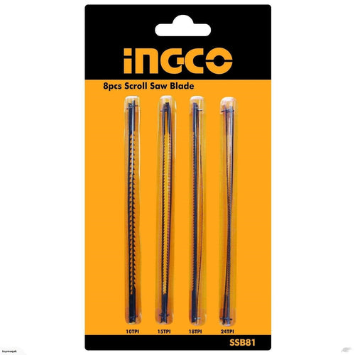 JEU DE 8 LAMES POUR SCIE A CHANTOURNER 85W SS852 - [SSB81]