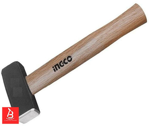 INGCO MASSETTE 2KG POIGNEE EN BOIS DUR [HSTH042000]