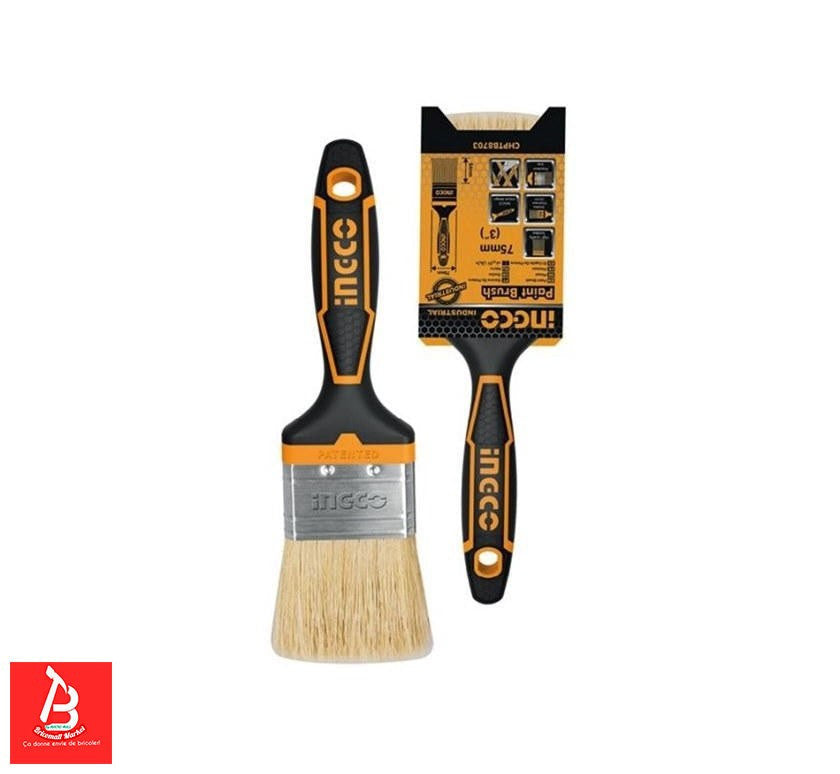 INGCO PINCEAU LR DES POILS: 75MM [CHPTB8703]