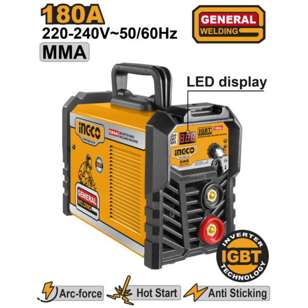 INGCO POSTE A SOUDER 180A ONDULEUR MMA [ING-MMA18028]